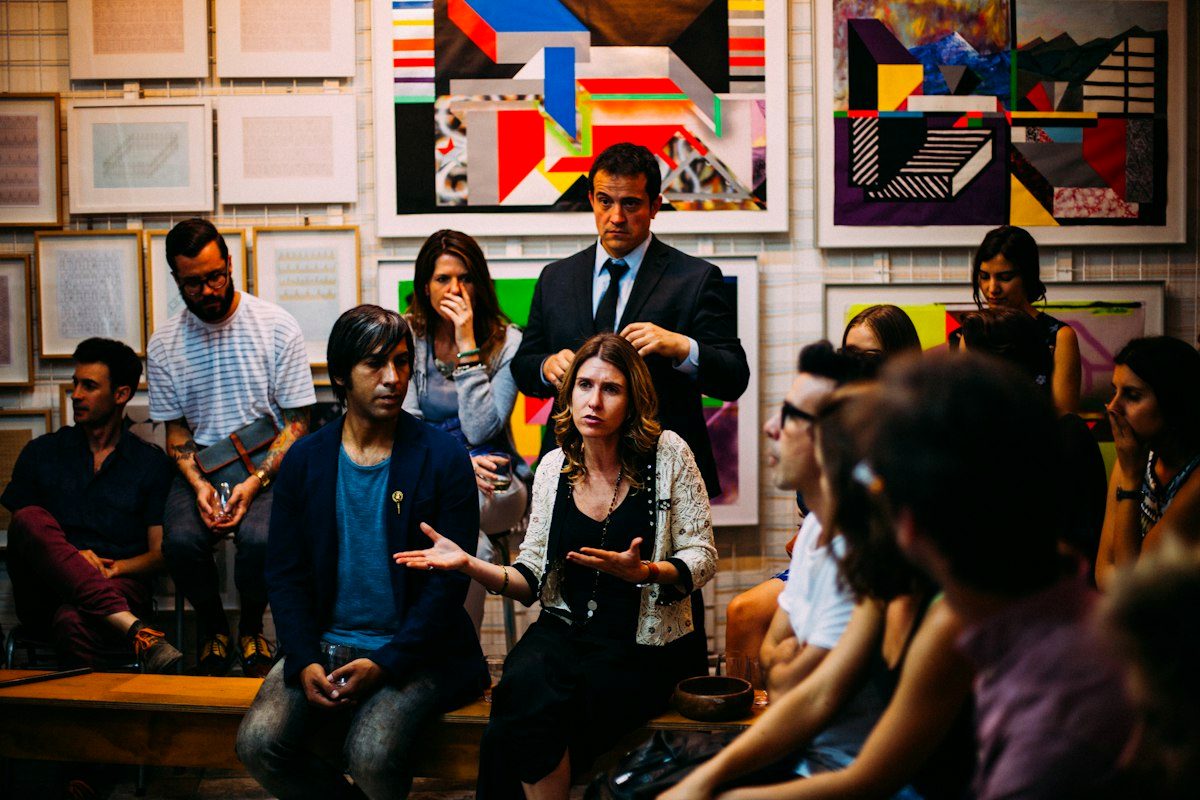 preslide design team in a creative workspace